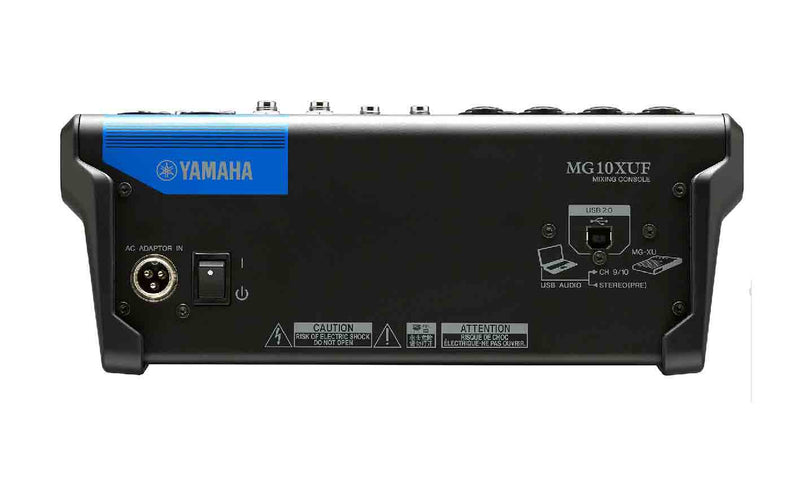 Yamaha MG10XUF XU Series 10-Channel Analogue Mixer With Effects