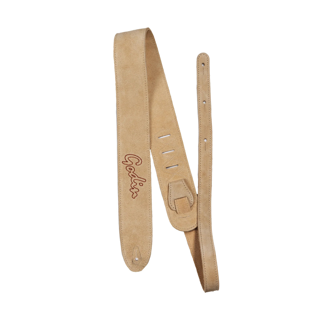 Godin Tan Suede Embroidery