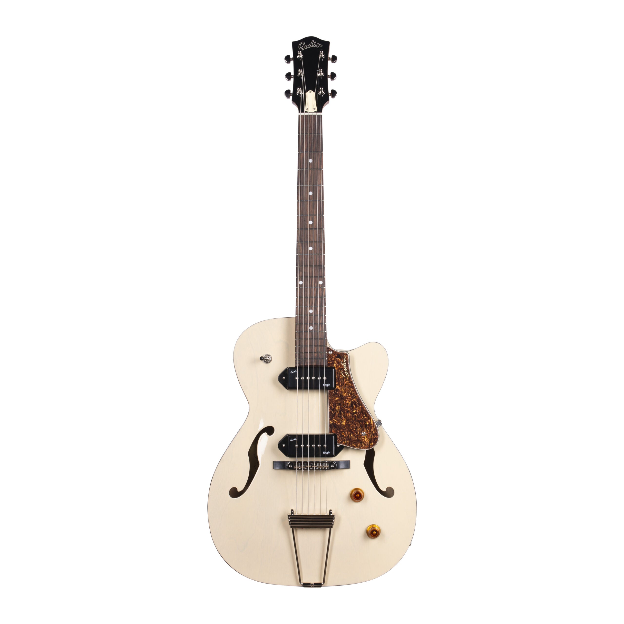 Godin - 5th Ave TL Kingpin P90 Trans Cream HG