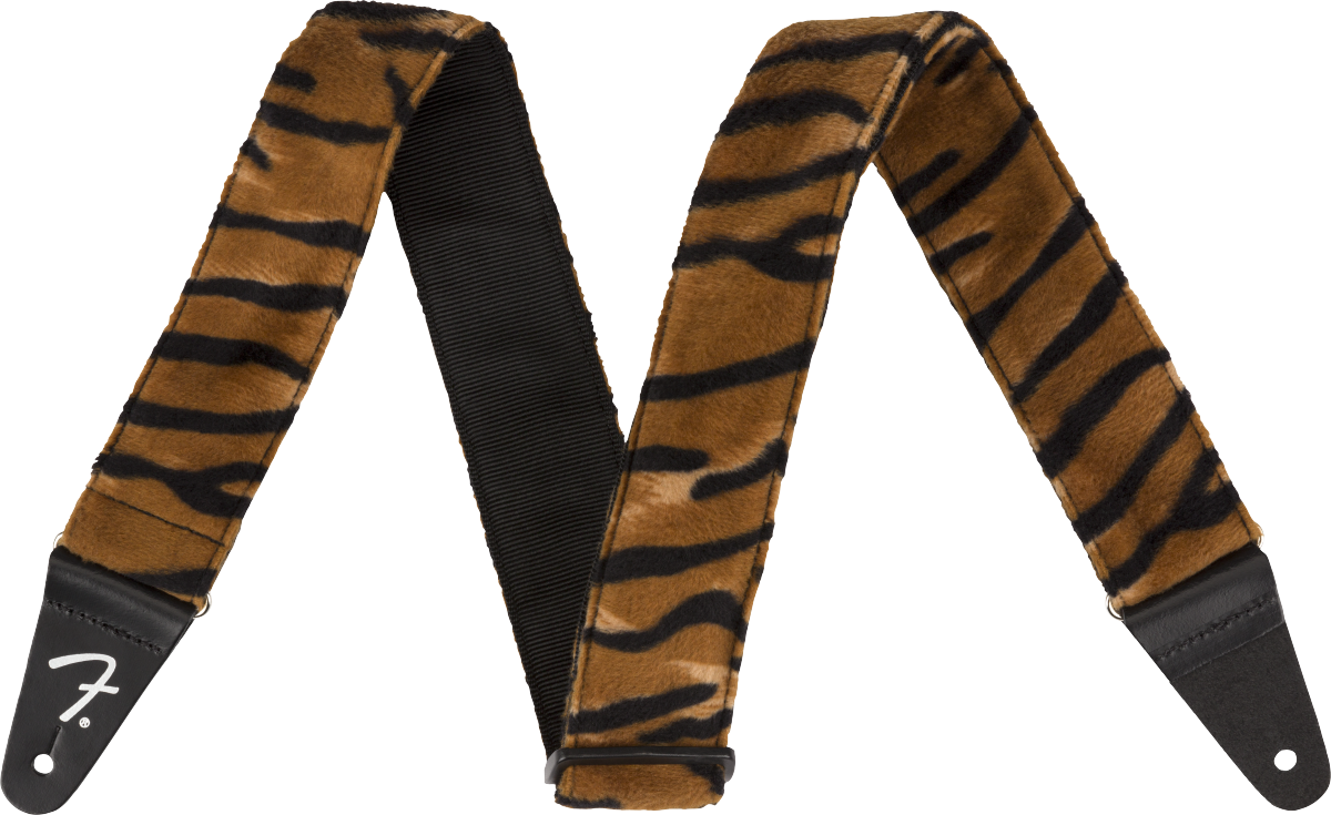 Wild Animal Print Strap, Tiger, 2"