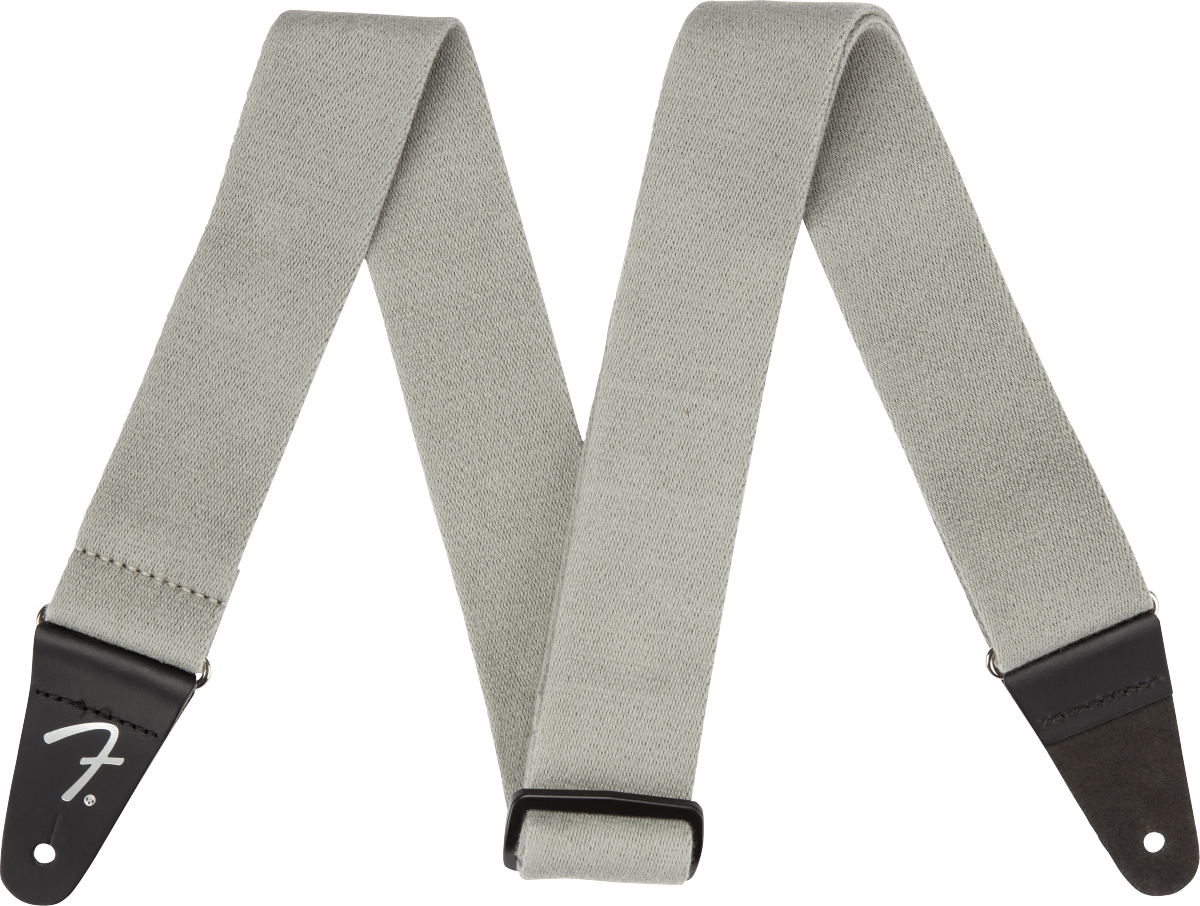 Fender - SuperSoft Strap, Gray, 2"