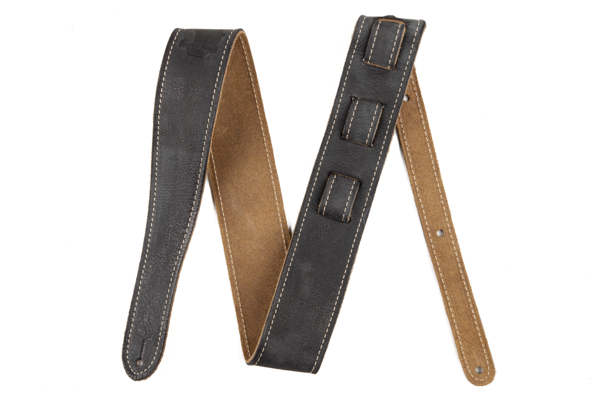 Fender -  Road Worn® Strap, Black, 2"