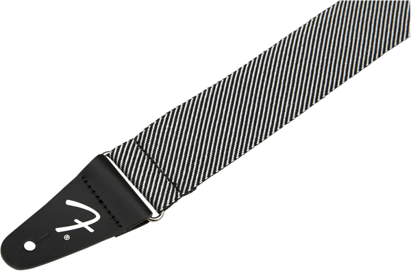 Fender - Modern Tweed Strap, White/Black 2"