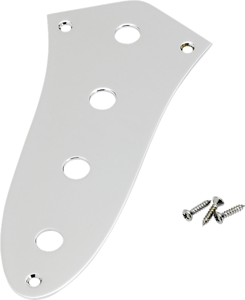 Fender - Control Plate- STD. J Bass- Chrome