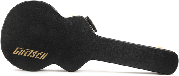 Gretsch G6298 16" Hollow Body Flat Top Hardshell Case, Electromatic® 12-String, Black