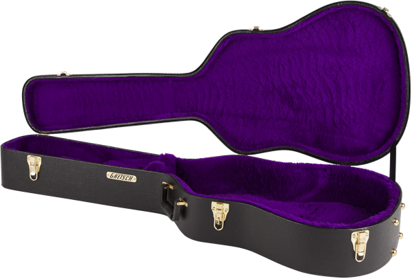 Gretsch G6293 Dreadnought Flat Top Case, Black