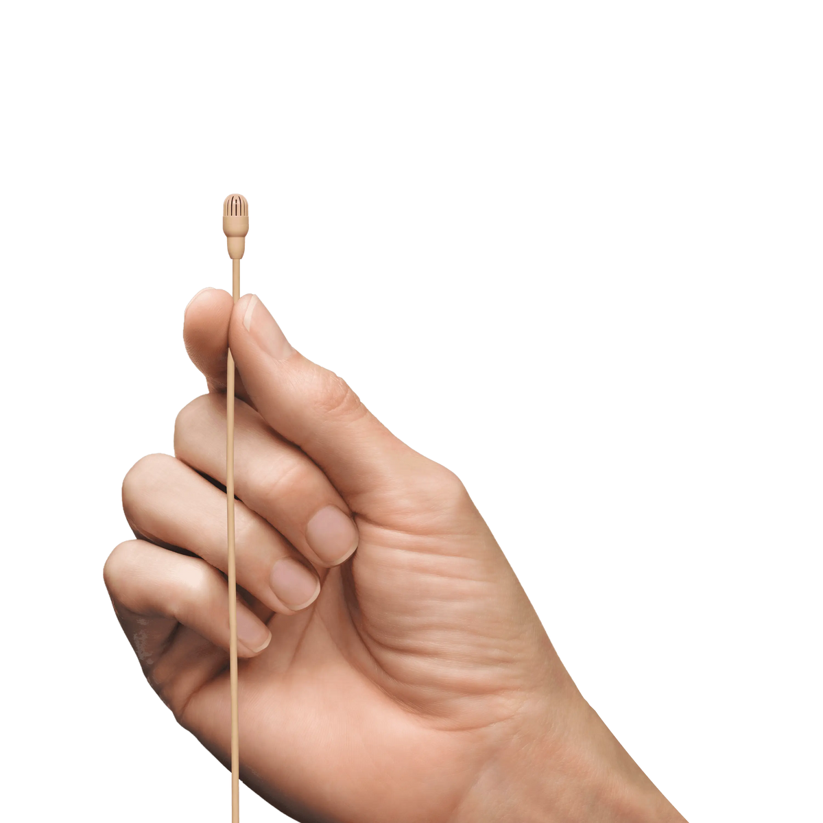 Shure TL46T/O-MTQG - Omni Lavalier Microphone - Tan w/TA4F - product view 2