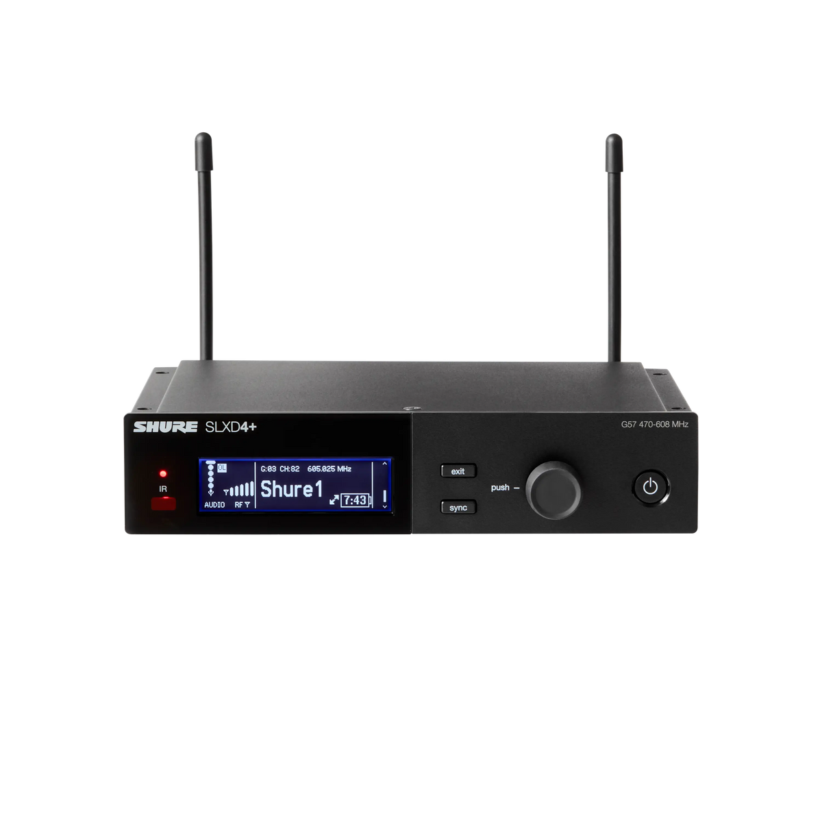 Shure SLXD24+/B87A-G57 - Wireless Handheld System with BETA87A Microphone - product view 2