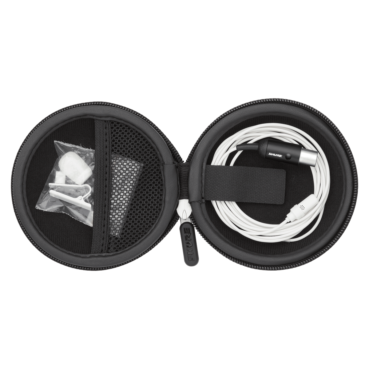 Shure UL4W/C-MTQG-A - Cardioid Lavalier Microphone - White w/TA4F & Accessories - product view 3