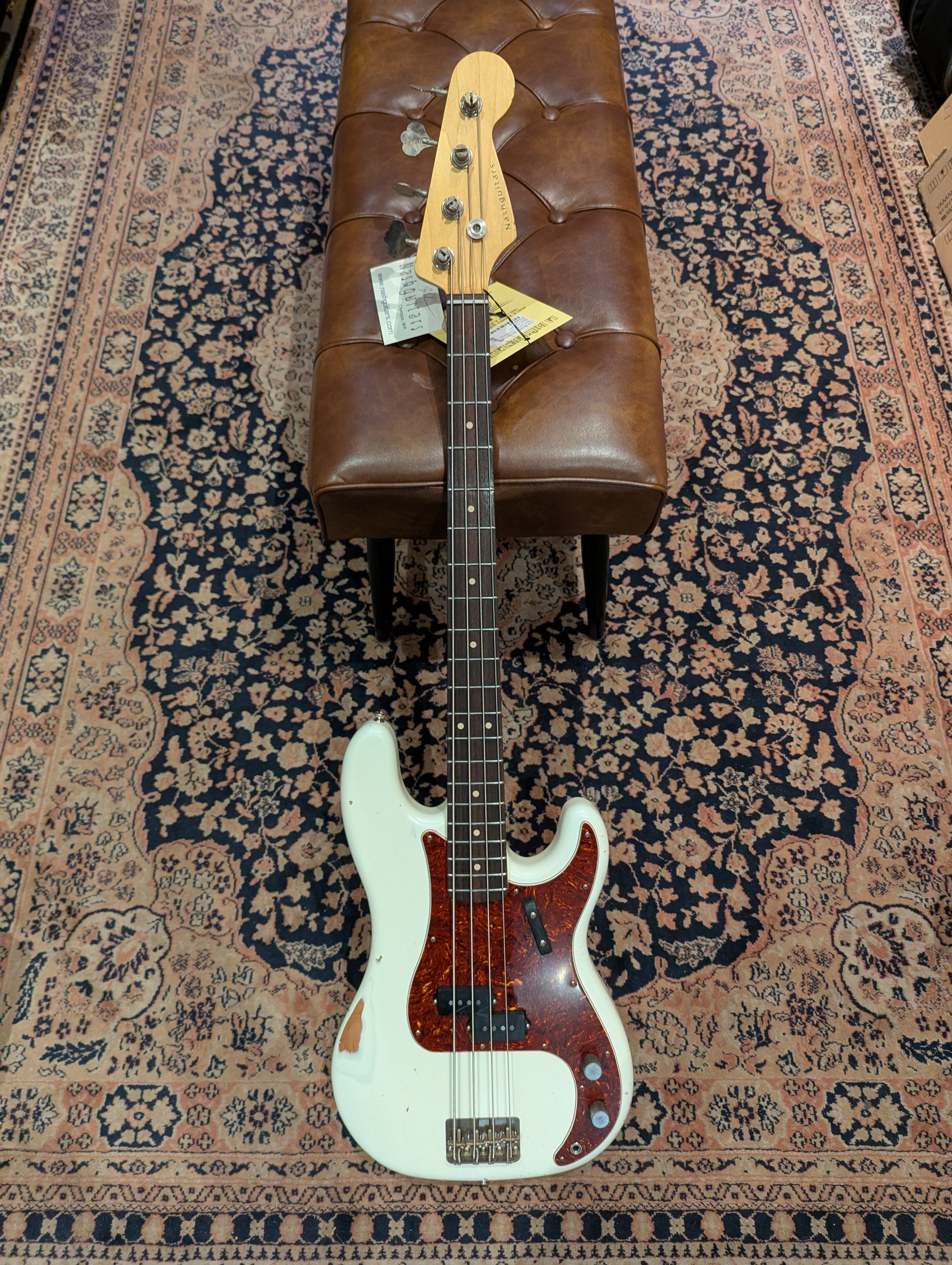 Guitares Nash - PB63 Blanc Olympique