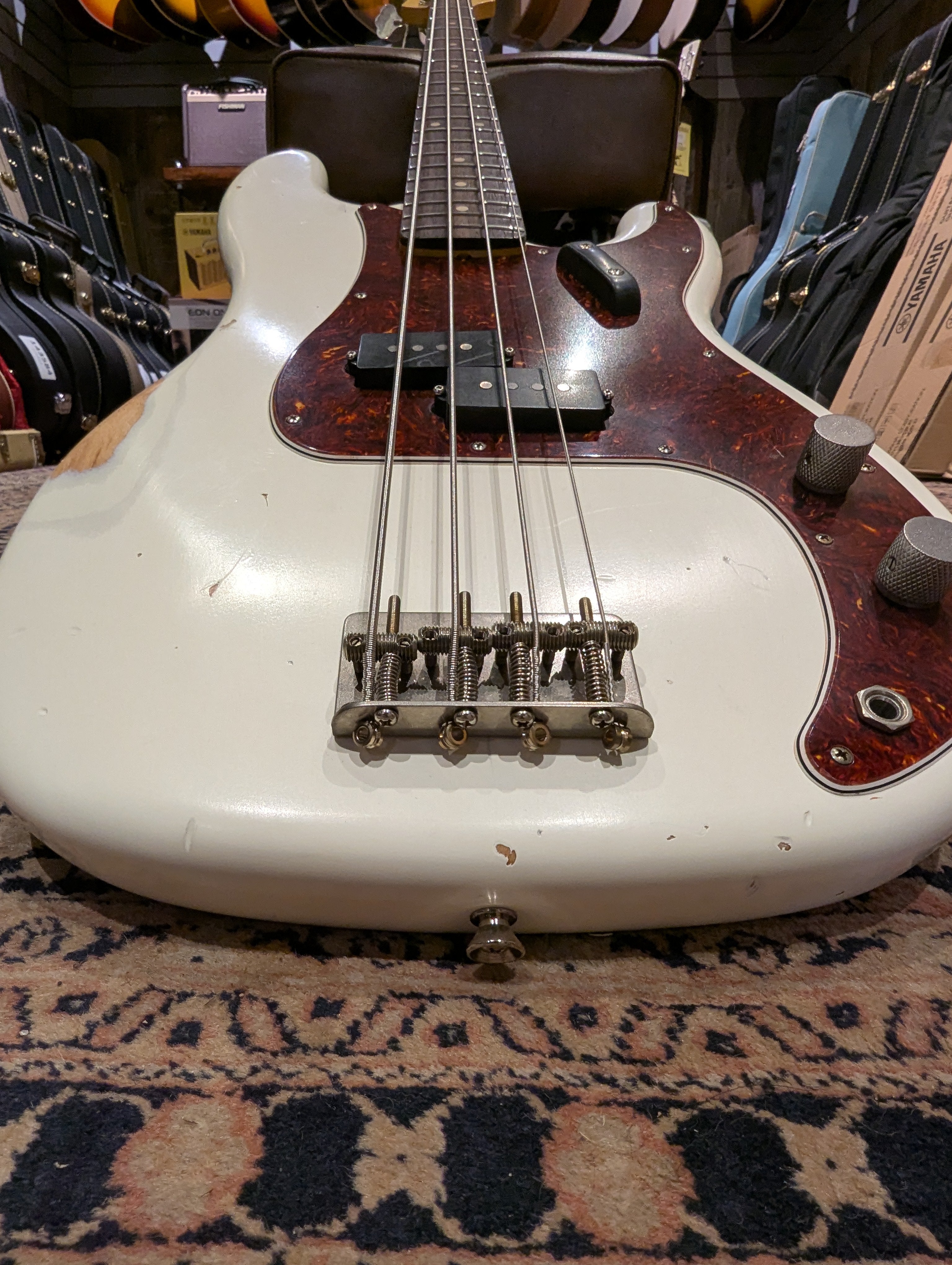 Guitares Nash - PB63 Blanc Olympique