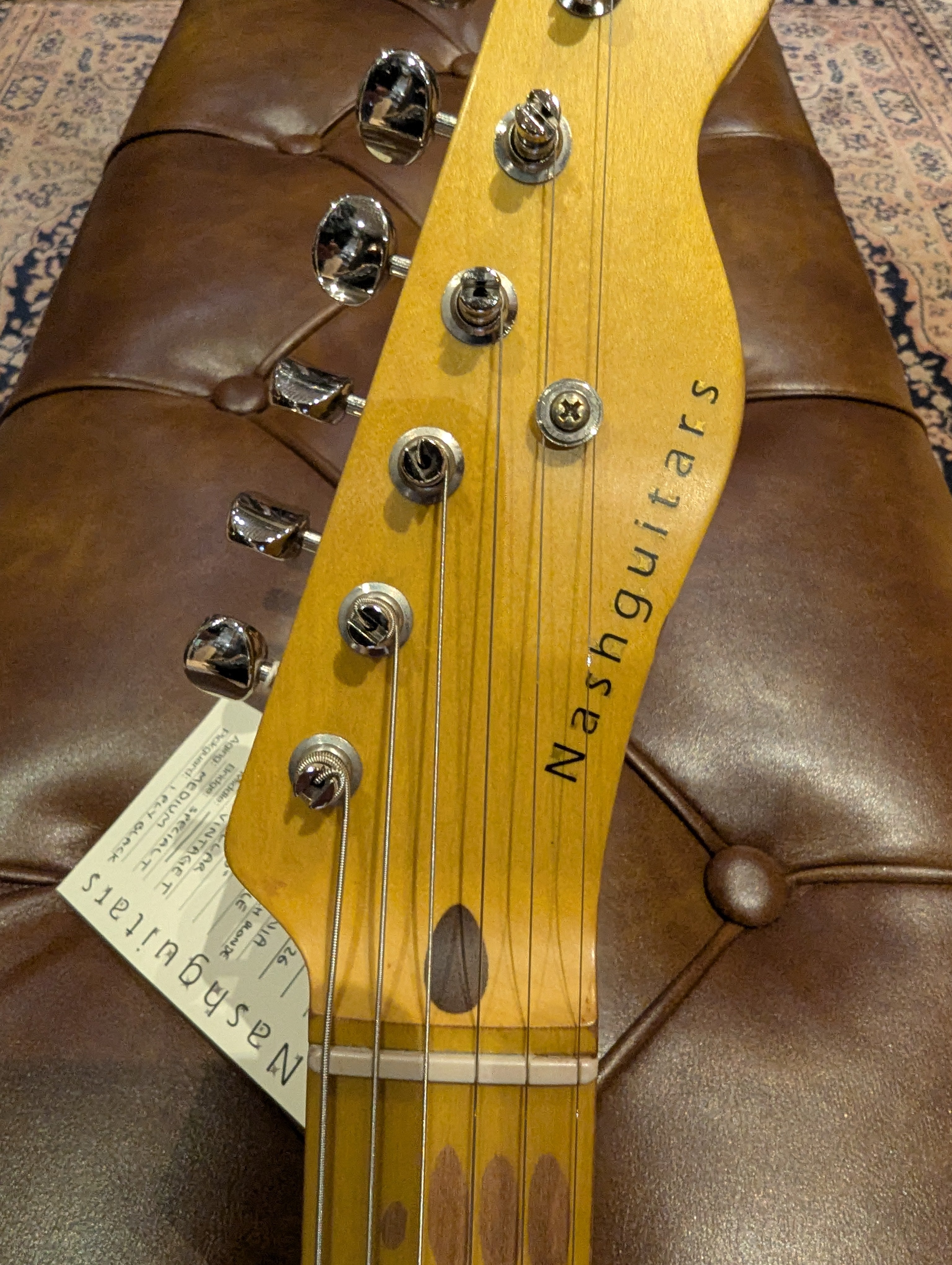 Guitares Nash - T-52 Telecaster Butterscotch Blonde