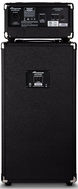 Ampeg MICROCL Micro Series Head And Cab Compact Bass Stack - 2x10in