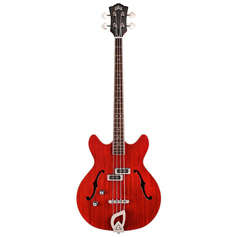 Guild STARFIRE I Left-Handed Electric Bass (Cherry Red)