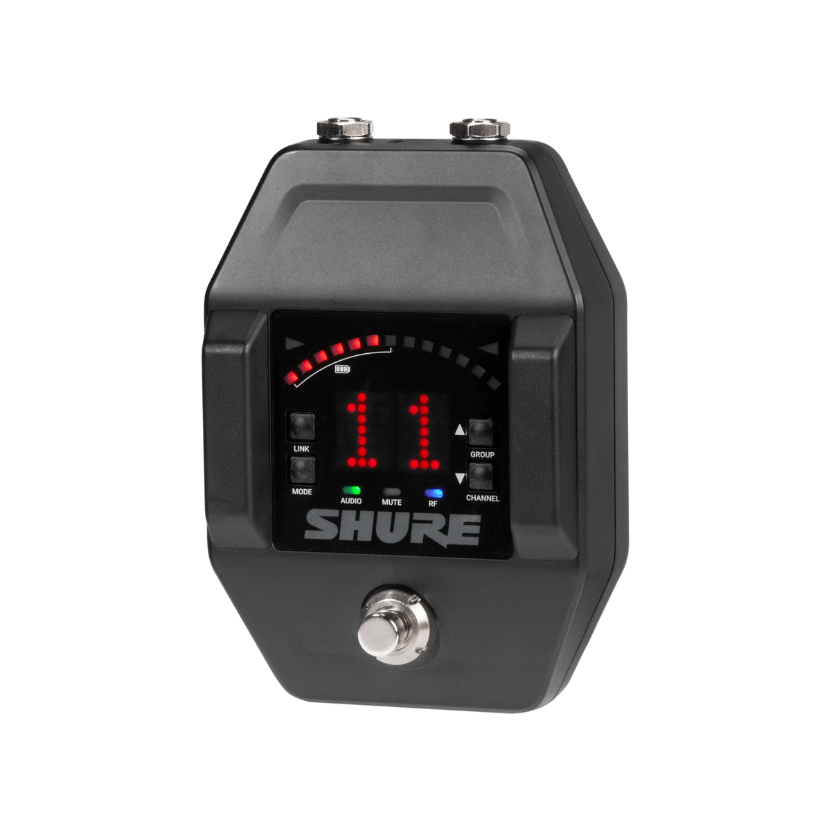 Shure GLXD6+-Z3 - Wireless Guitar Pedal Receiver with Built in Tuner & PS23US - product view 2