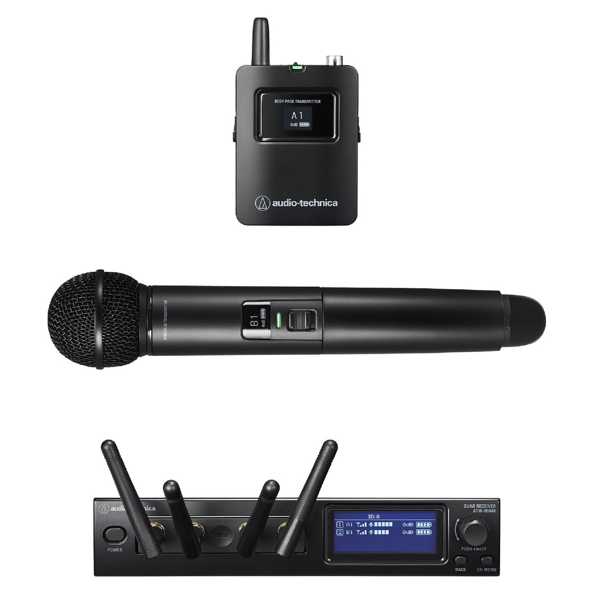 Audio-Technica ATW-1423 System 20 Dual Combo System 