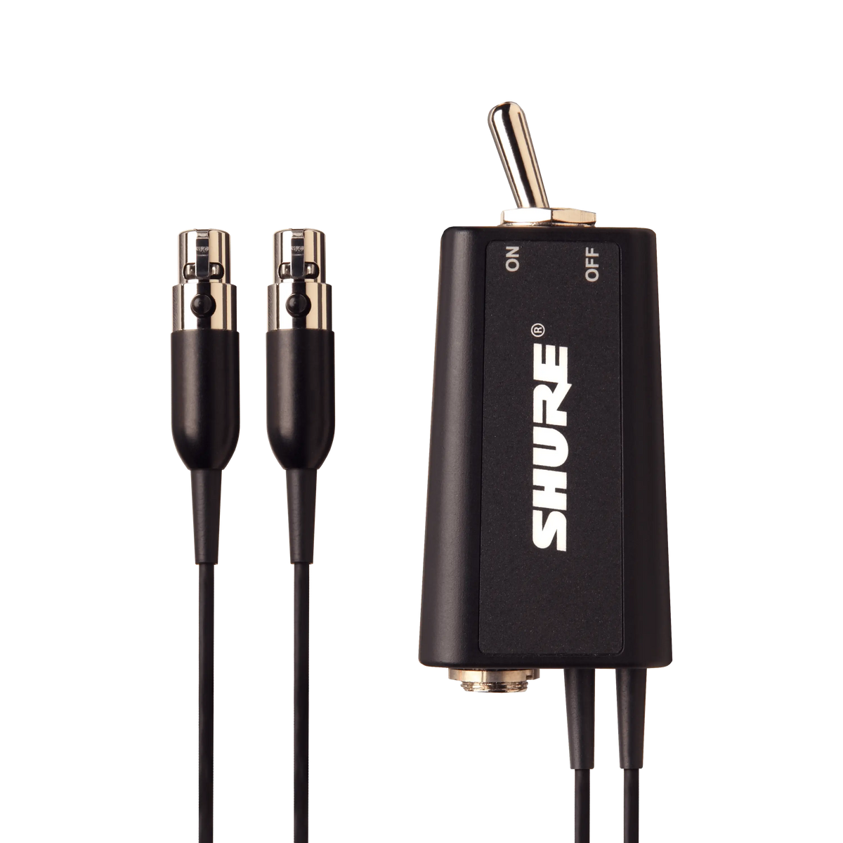 Shure WA662 - Dual Inline Audio Mute Switch for Two Bodypack Transmitters - product view 1