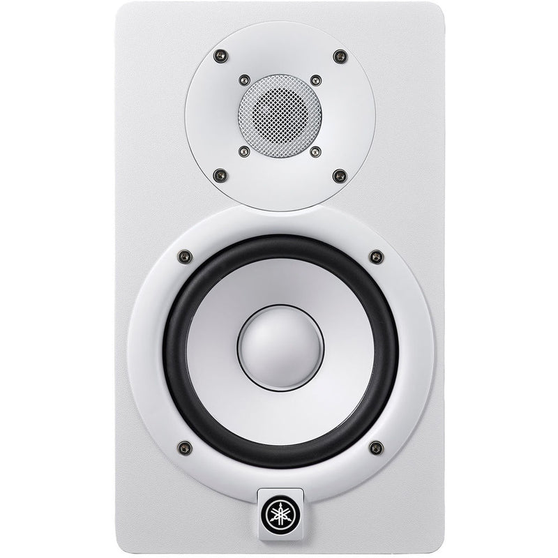 Yamaha HS5I 2-Way Bi-Amped Powered Studio Monitor (Single, White) - 5in