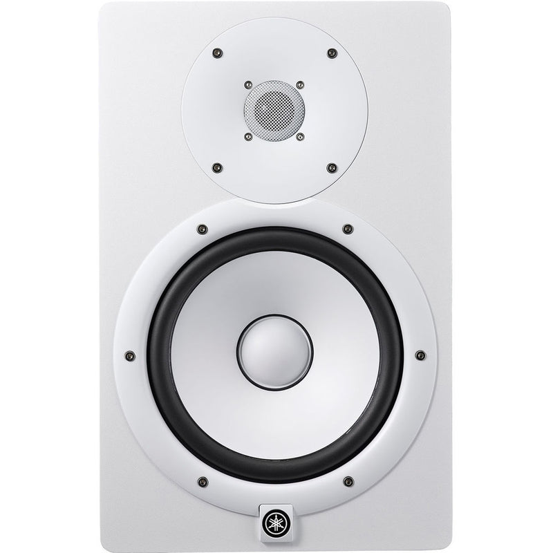 Yamaha HS8I 2-Way Bi-Amp Powered Studio Monitor (Single, White) - 8in