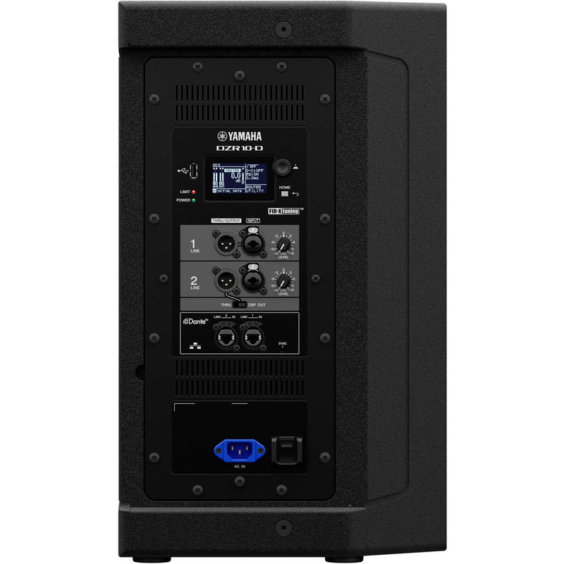 Yamaha DZR10D 2000W 2-Way Dante-Equipped Powered Loudspeaker (Black) - 10in