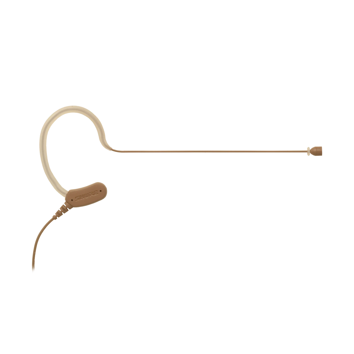 Shure MX153C/O-TQG - Omni Earset Microphone with TA4F Cable -Cocoa - product view 1