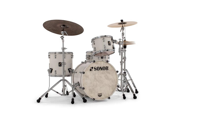 Sonor-MT 20-12-14 Maple Shells, Satin Pure White