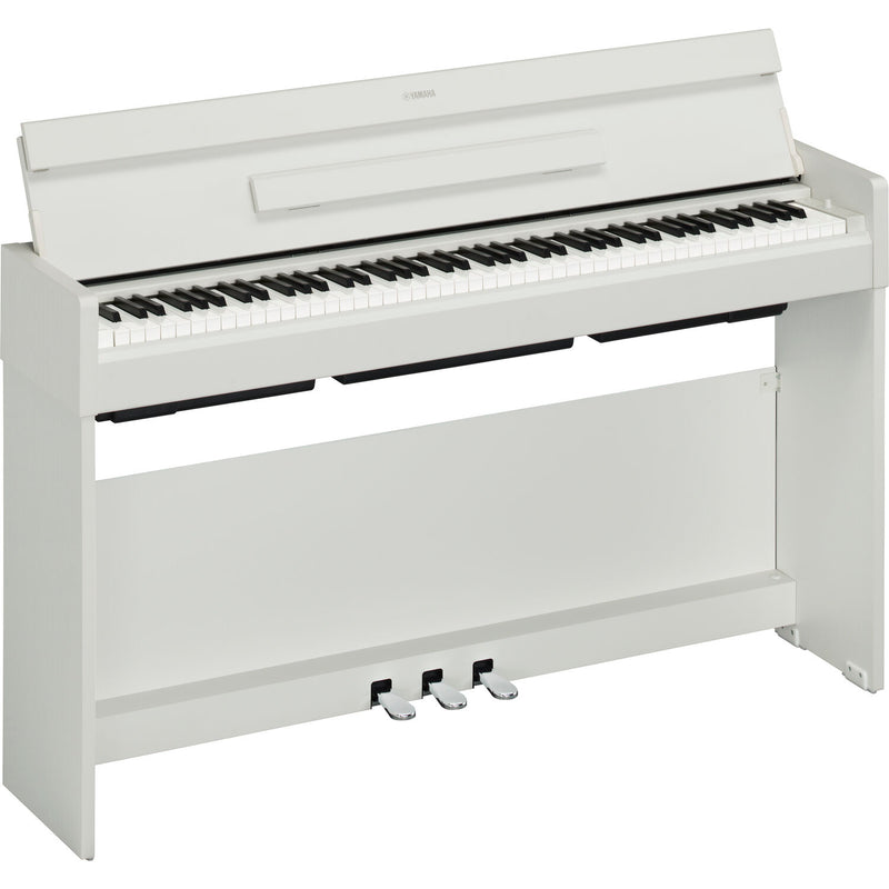 Yamaha YDPS35 Arius Slim-Body Console Digital Piano (White Walnut) - 88 Keys