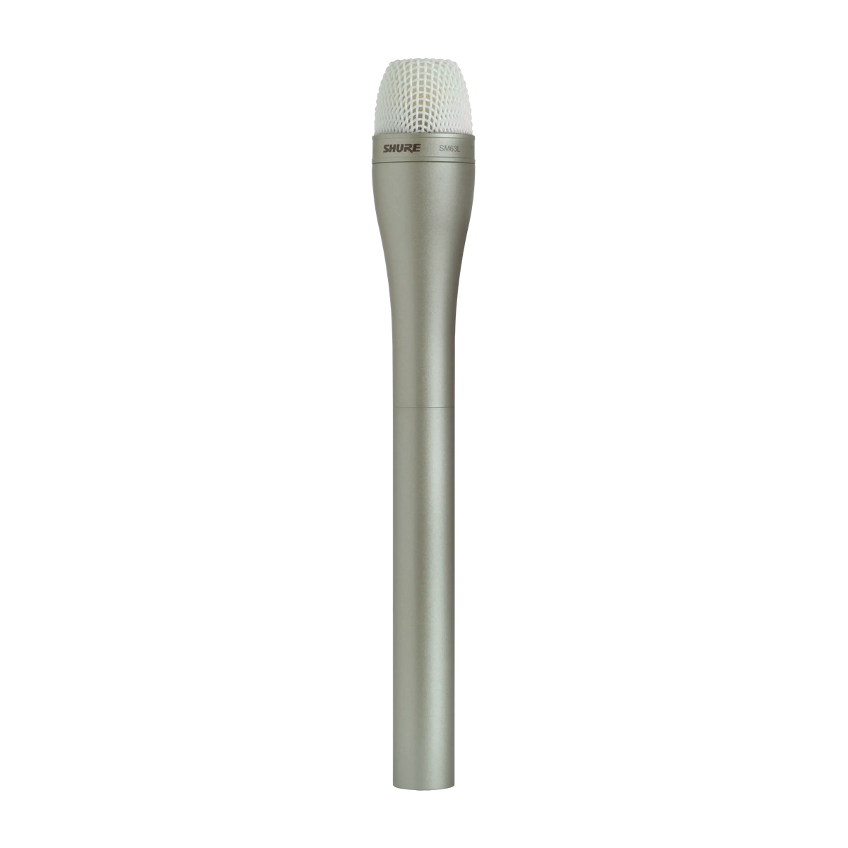 Shure SM63L - Omni Dynamic Microphone with 23cm Handle -Champagne - product view 2