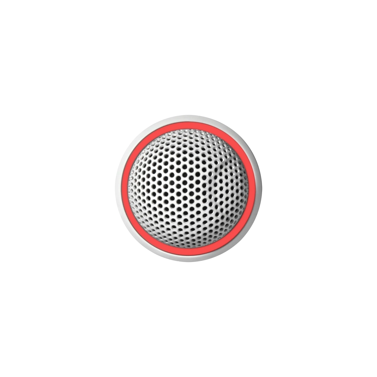 Shure MX395W/C-LED - Cardoid Boundary Mic with Logic & Preamp - White - product view 3