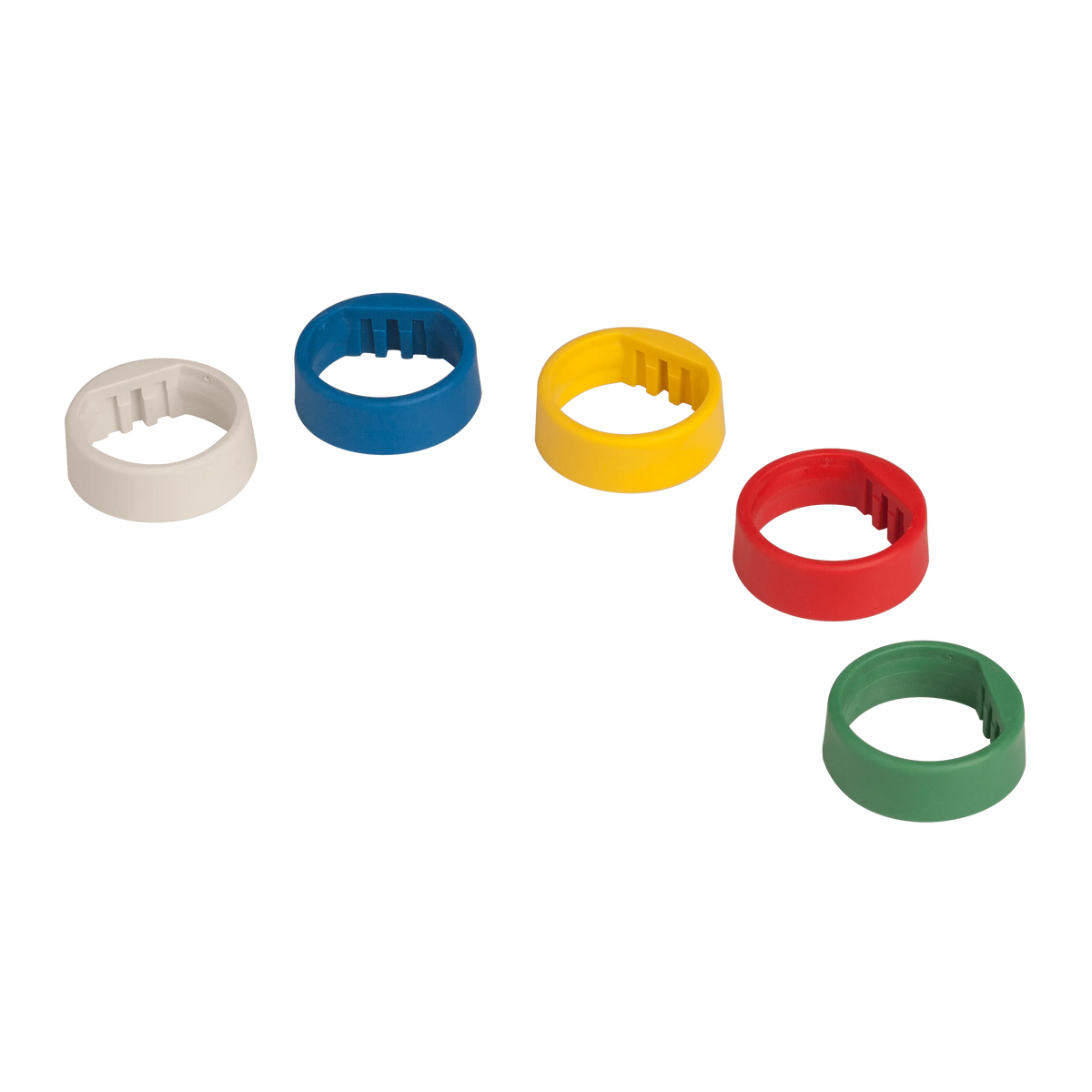 Shure WA616M - Handheld Transmitter ID Rings (5 Pk) Multi-Colored - Q/ULXD - product view 1