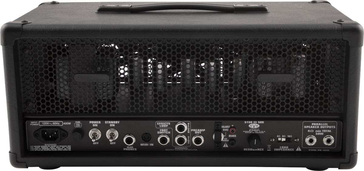 EVH 5150III® 50S 6L6 Head, Black