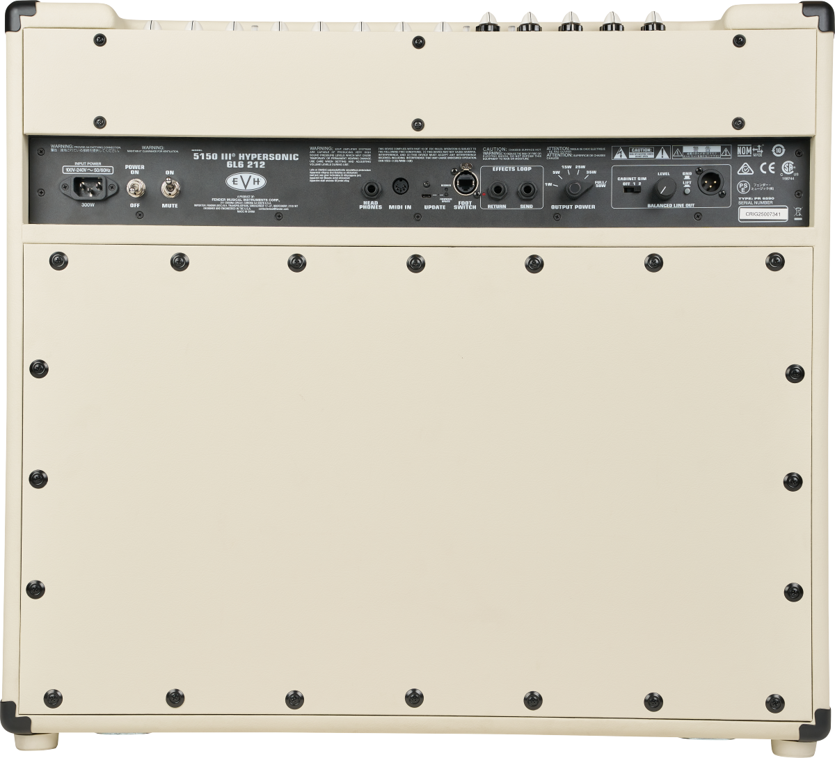 EVH 5150III® Hypersonic™ 6L6 2x12, Ivory