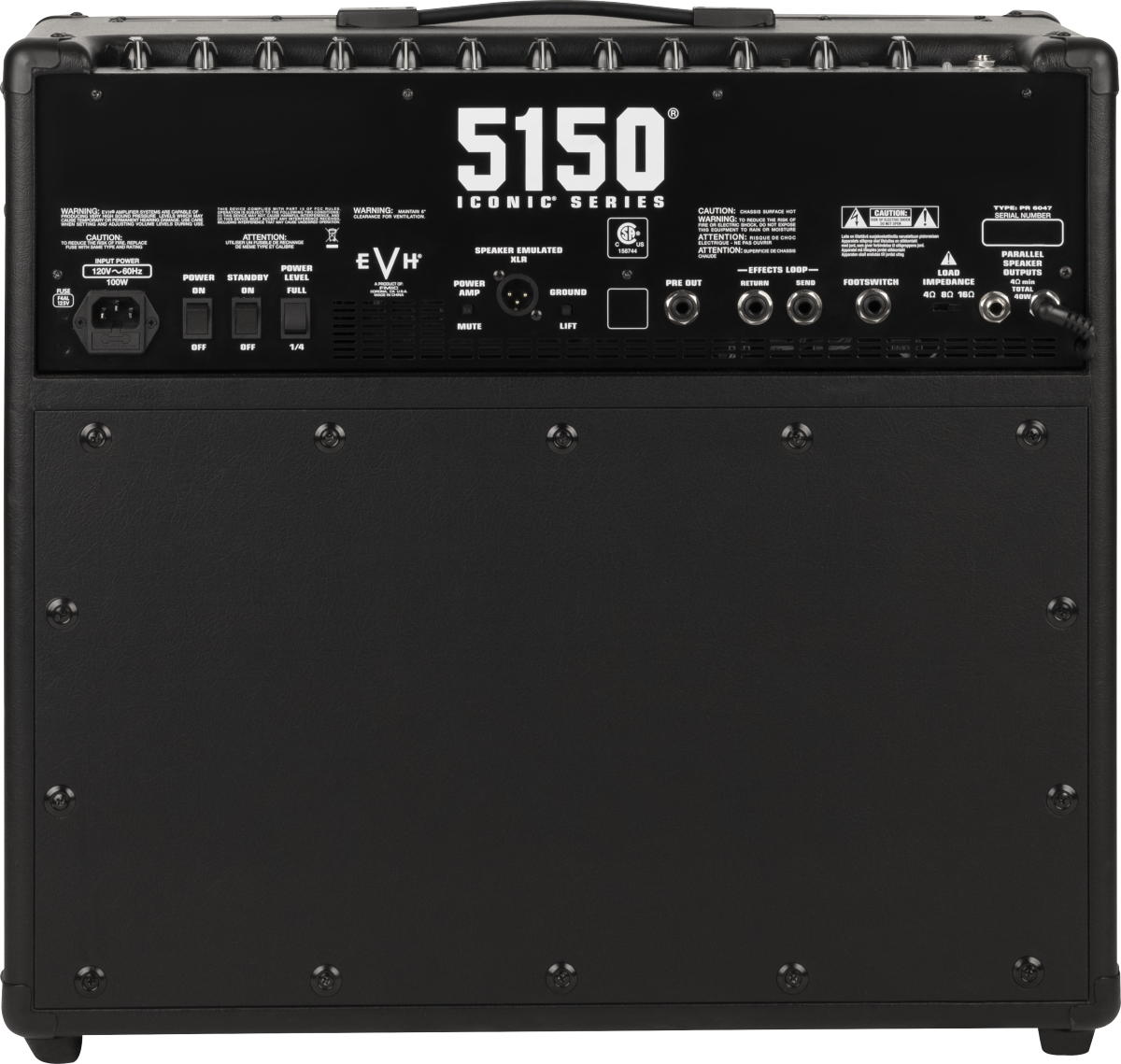 EVH - 5150® Iconic® Series 40W 1x12 Combo- Black