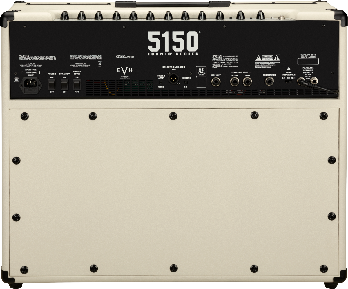 EVH 5150® Iconic® Series 60W 2X12 Combo, Ivory, 120V