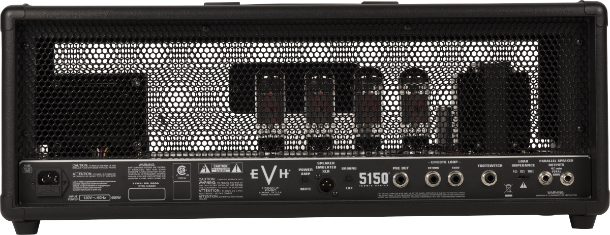 EVH 5150® Iconic® Series 80W Head, Black
