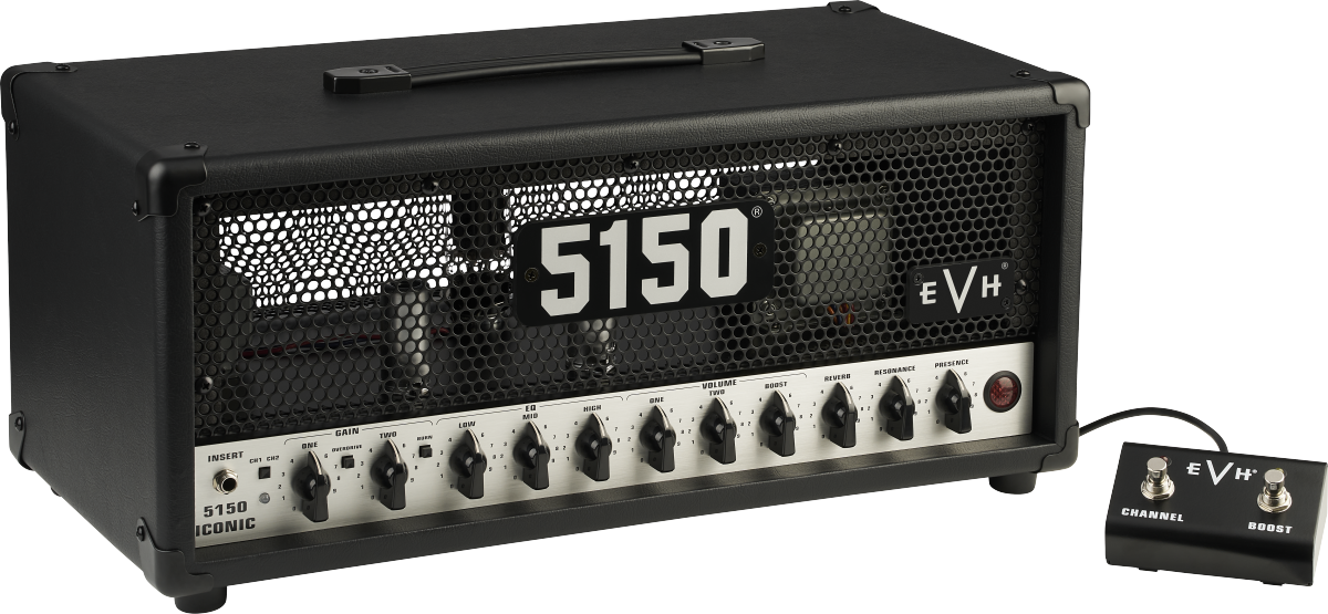 EVH 5150® Iconic® Series 15W 6L6 Head, Black