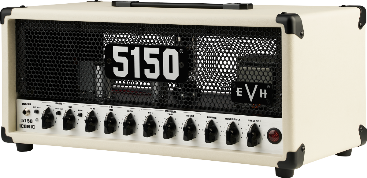 EVH 5150® Iconic® Series 15W 6L6 Head, Ivory