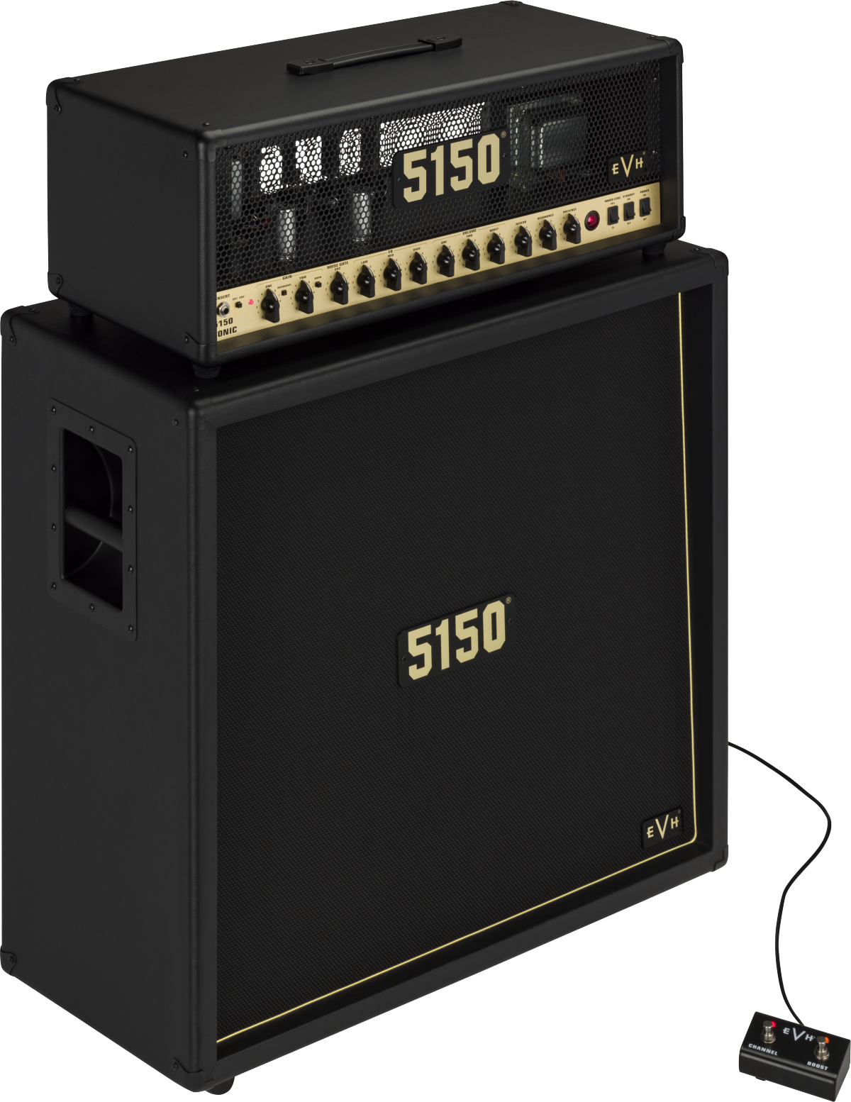 EVH 5150® Iconic® Series EL34 4X12 Cabinet, Black
