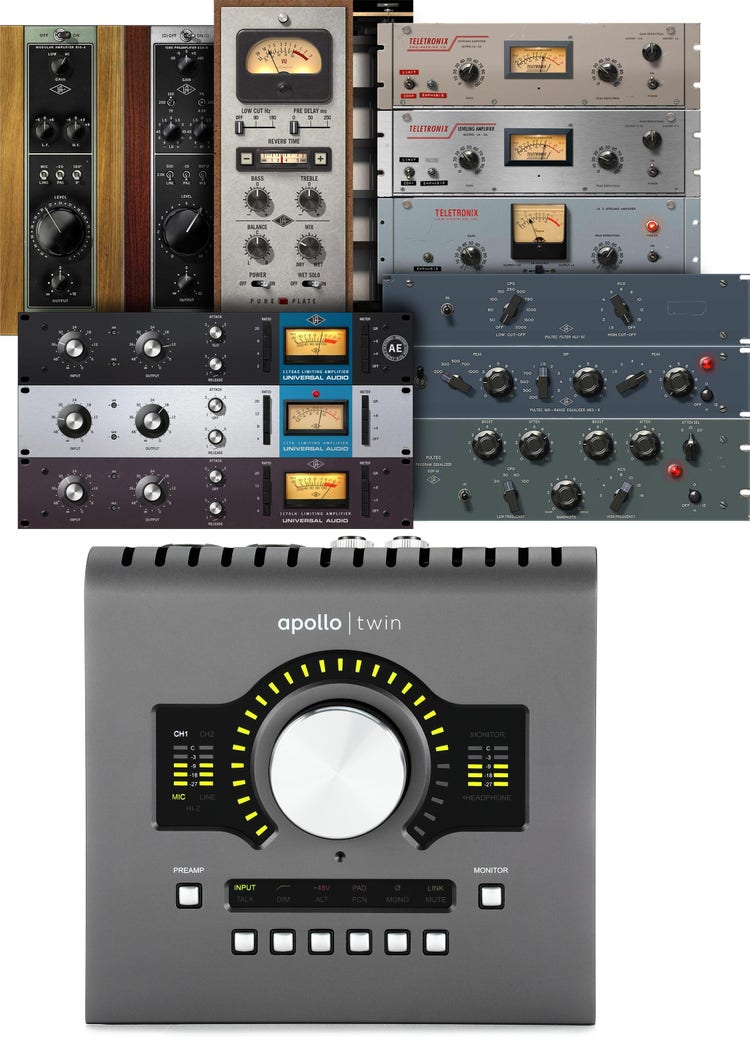 Universal Audio - Apollo Twin MKII Heritage Edition (Desktop/MAC/Win/TB2) - photo du produit