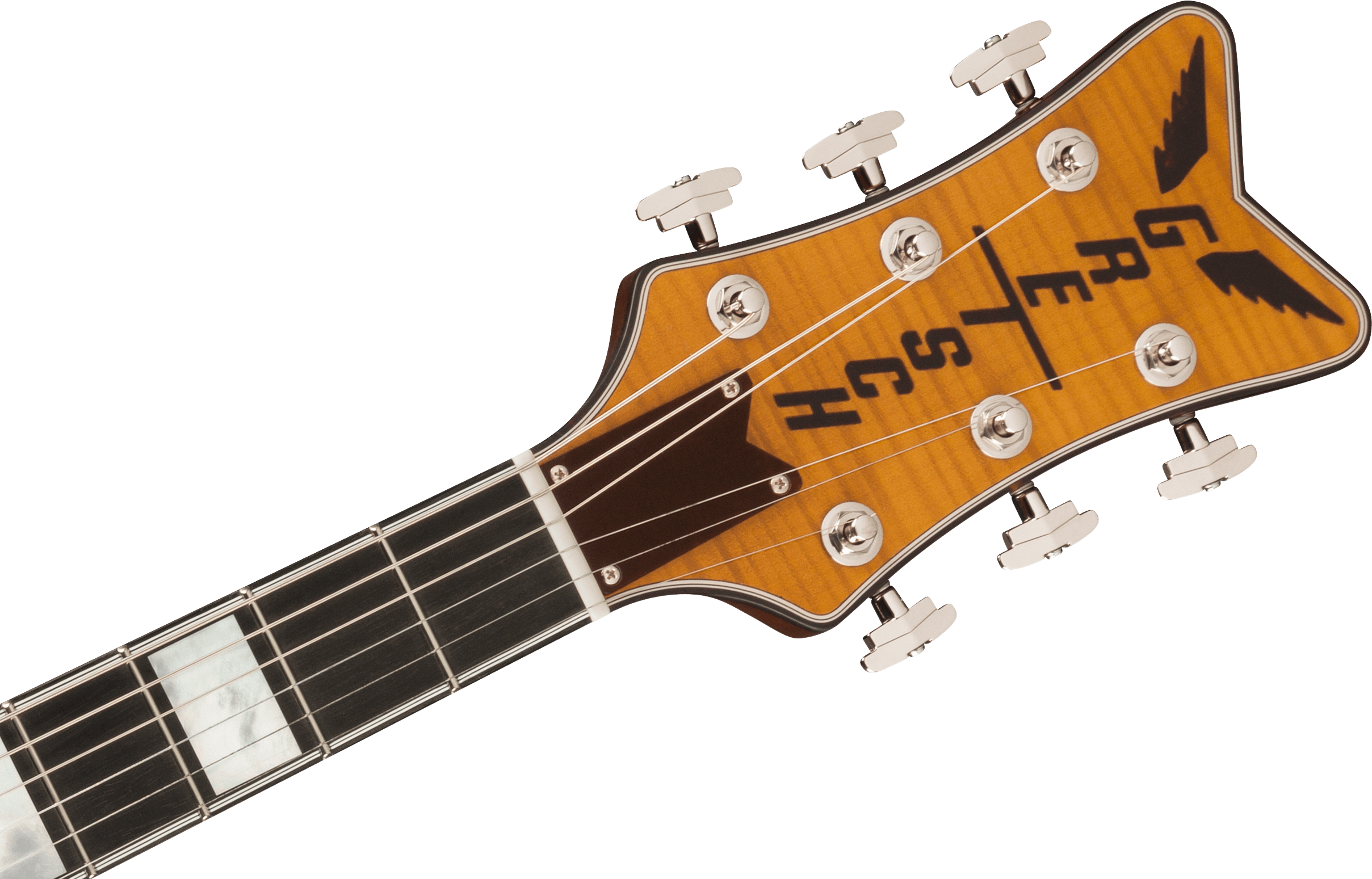 Gretsch G6134TFM-NH Nigel Hendroff Signature Penguin™, Ebony Fingerboard, Amber Flame