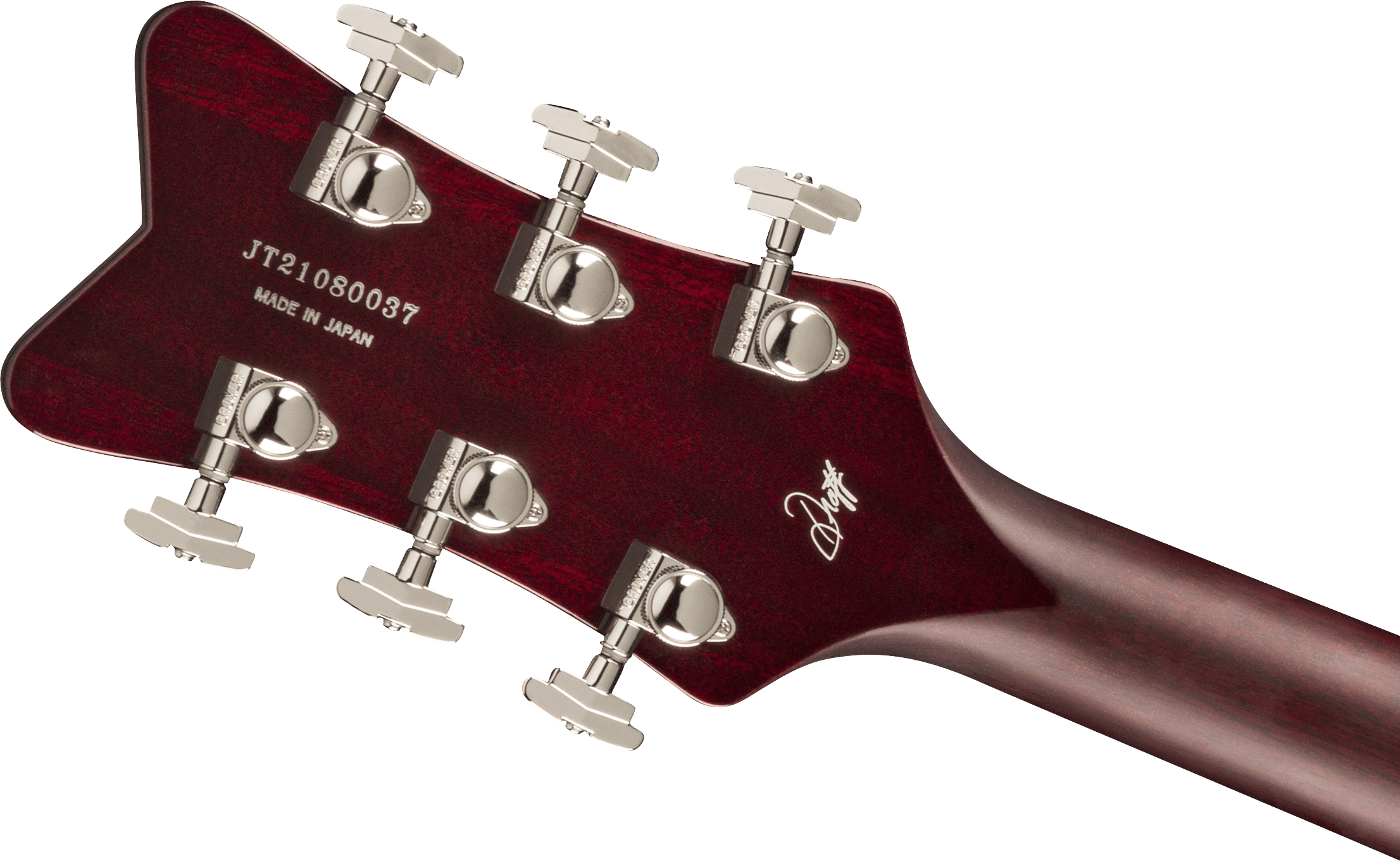 Gretsch G6134TFM-NH Nigel Hendroff Signature Penguin™, Ebony Fingerboard, Dark Cherry Metallic Flame (Japan Drop Ship SKU)
