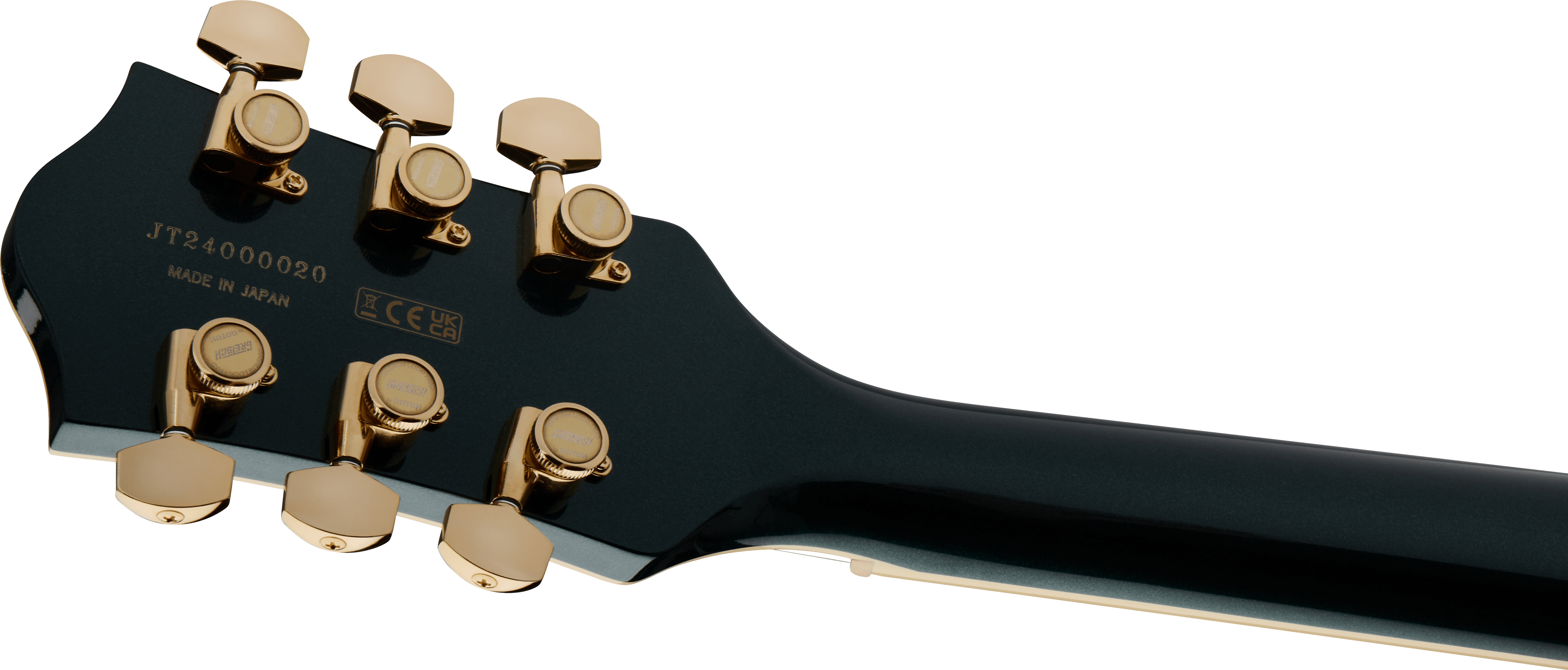 Gretsch Broadkaster® LX Center Block with String-Thru Bigsby® and Gold Hardware, Ebony Fingerboard, Cadillac Green