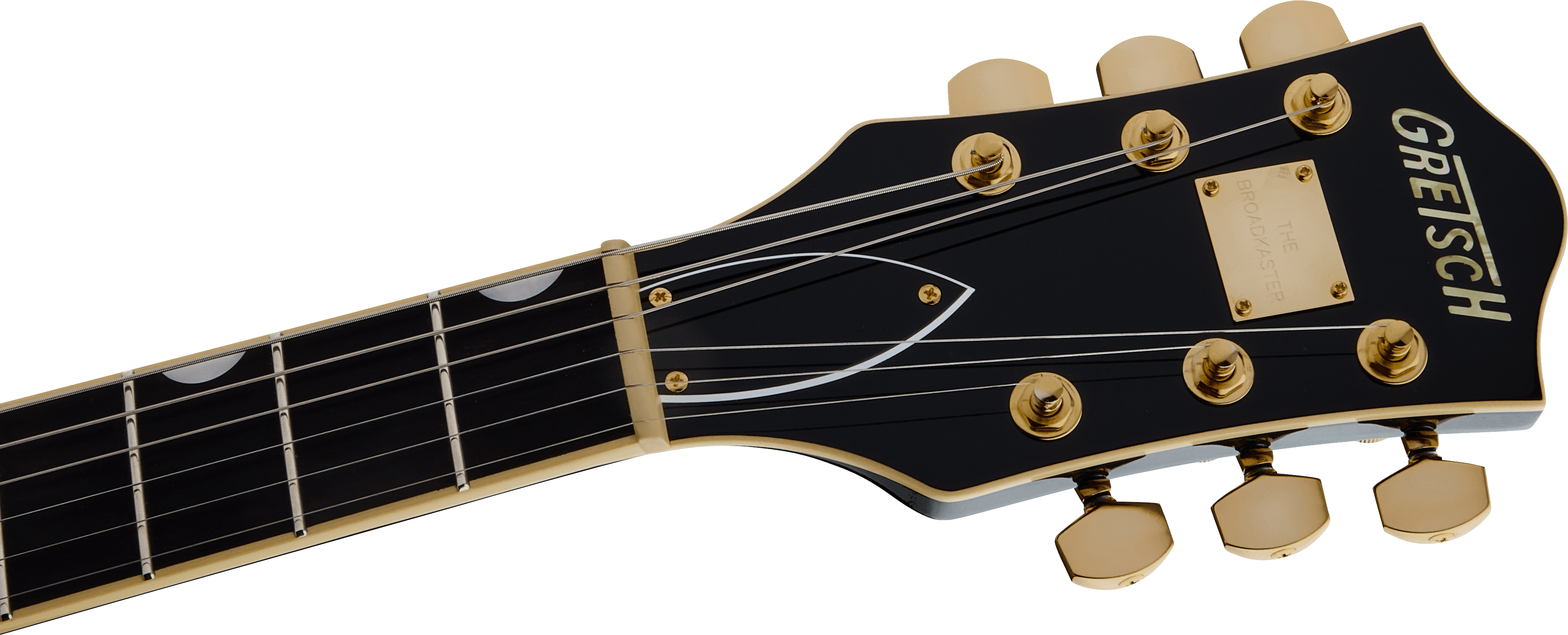 Gretsch Broadkaster® LX Center Block with String-Thru Bigsby® and Gold Hardware, Ebony Fingerboard, Cadillac Green