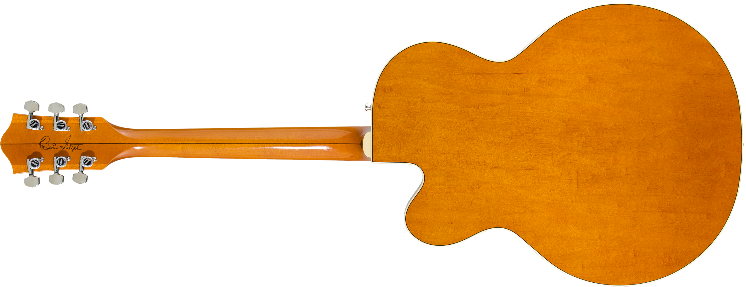 Gretsch G6120T-BSSMK Brian Setzer Signature Nashville® Hollow Body '59 "Smoke" with Bigsby®, Ebony Fingerboard, Smoke Orange