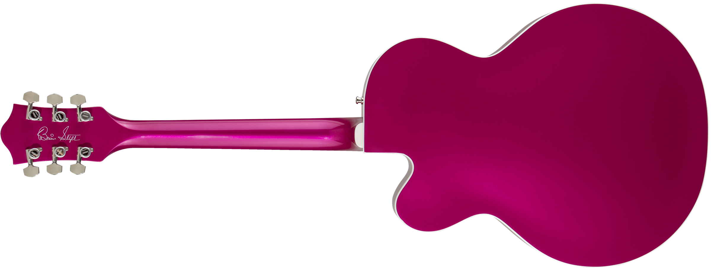 Gretsch G6120T-HR Brian Setzer Signature Hot Rod Hollow Body with Bigsby®, Rosewood Fingerboard, Candy Magenta
