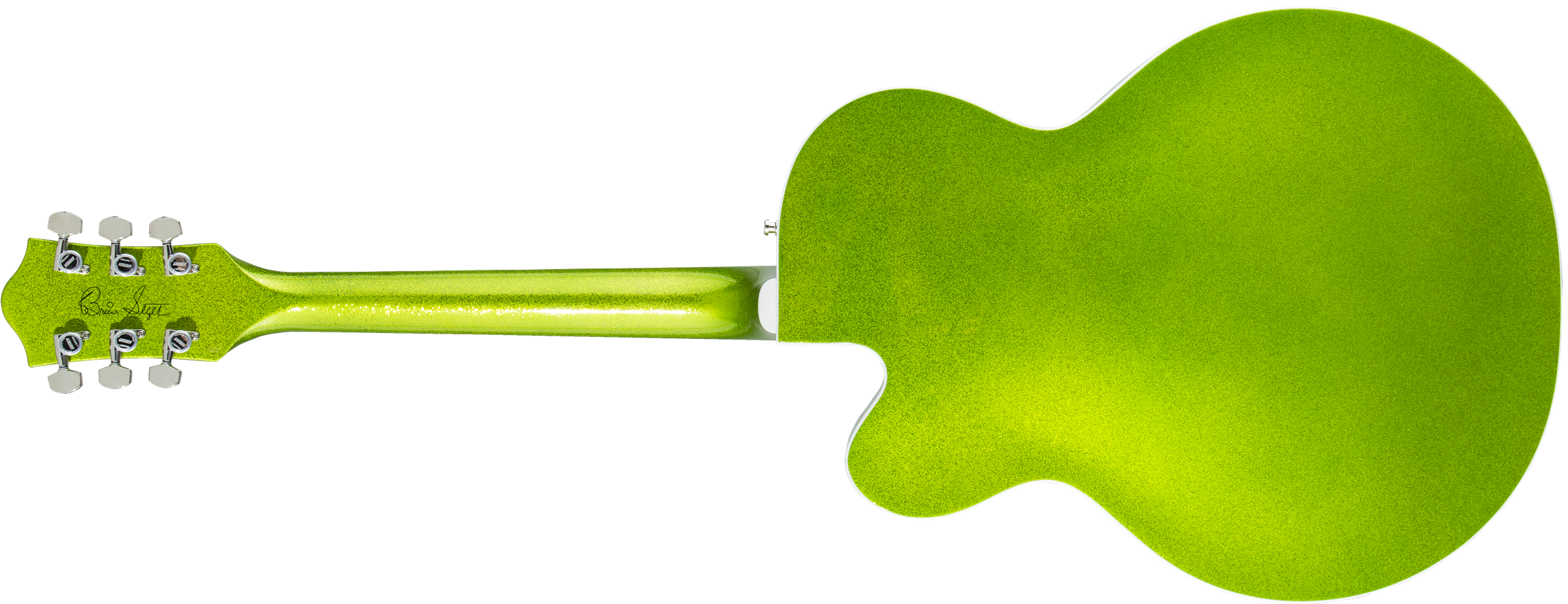 Gretsch G6120T-HR Brian Setzer Signature Hot Rod Hollow Body with Bigsby®, Rosewood Fingerboard, Extreme Coolant Green Sparkle