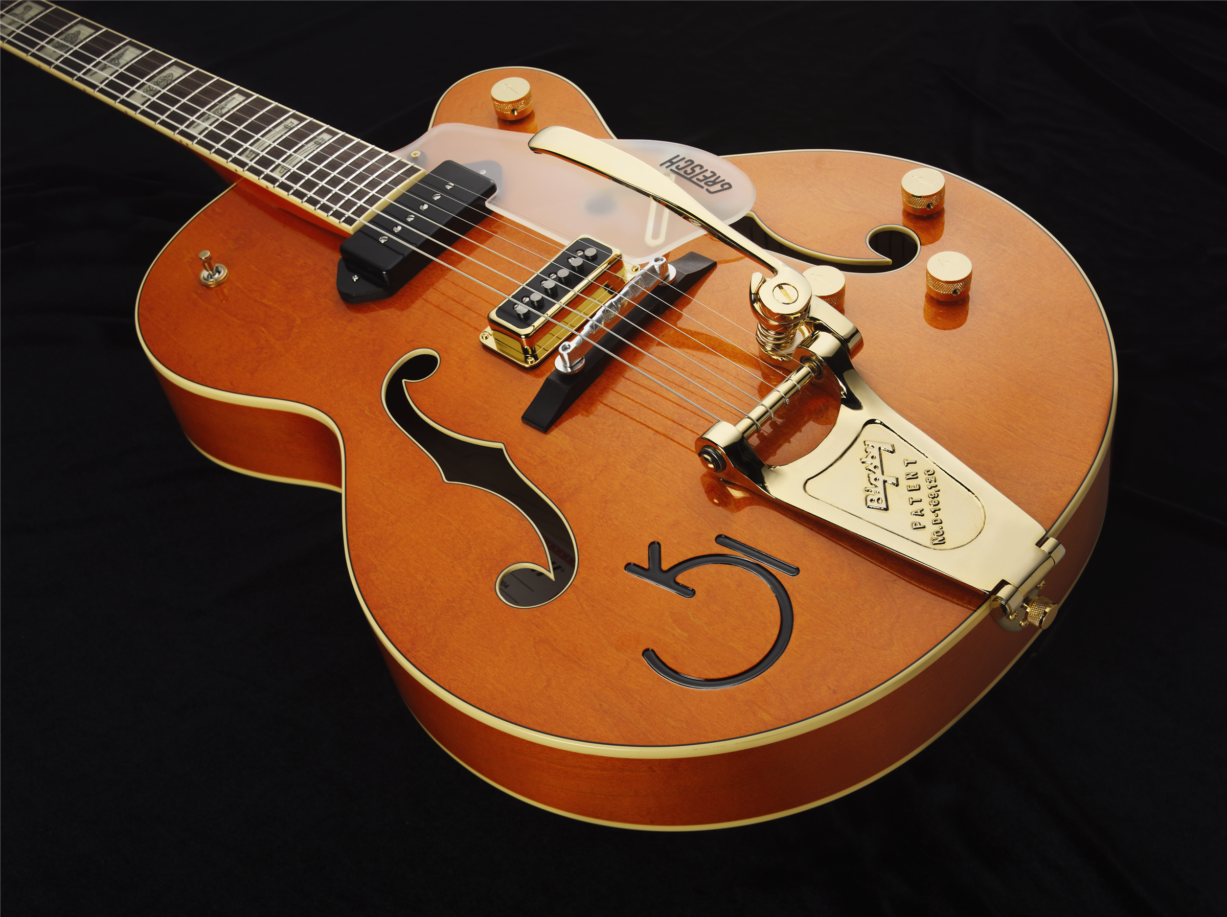 Gretsch G6120 Eddie Cochran Signature Hollow Body with Bigsby®, Rosewood Fingerboard, Western Maple Stain