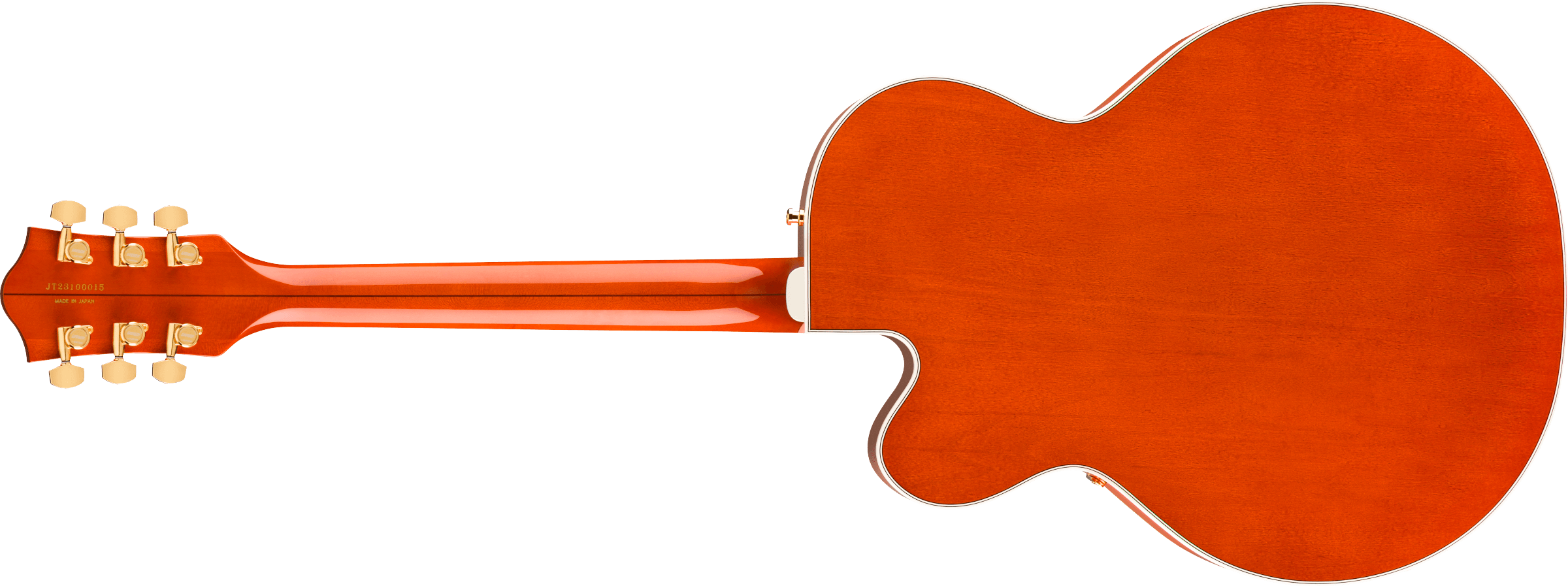 Gretsch Nashville® Hollow Body with String-Thru Bigsby® and Gold Hardware, Ebony Fingerboard, Orange Stain