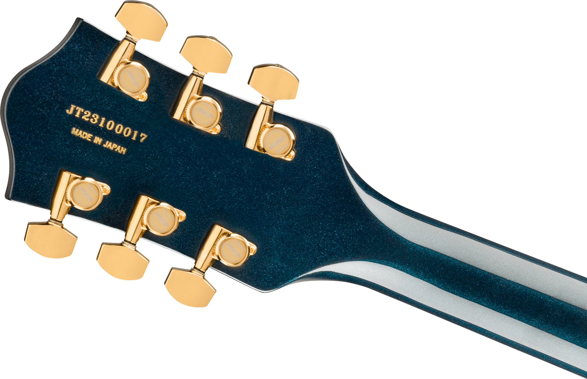 Gretsch Nashville® Hollow Body with String-Thru Bigsby® and Gold Hardware, Ebony Fingerboard, Midnight Sapphire