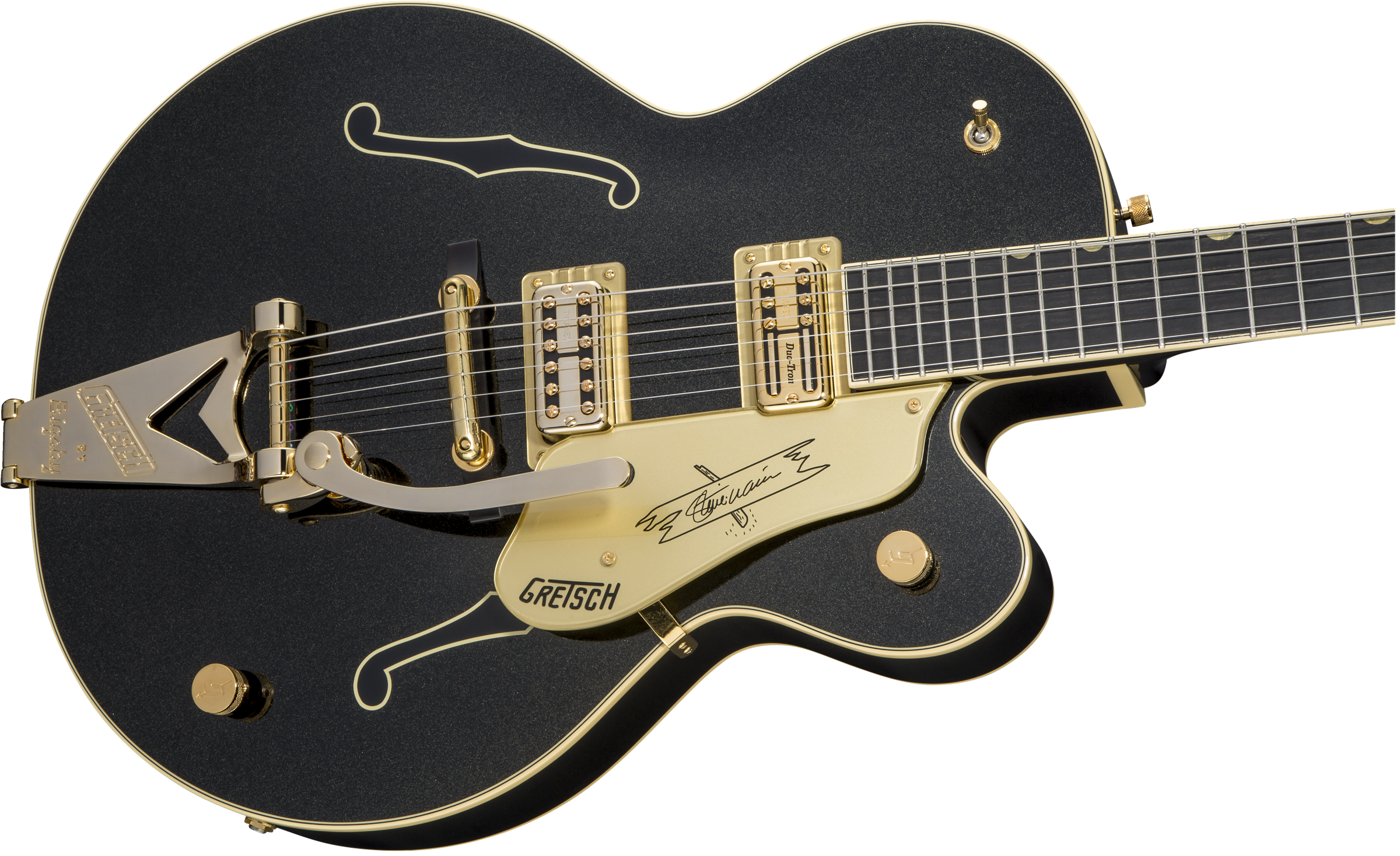 Gretsch G6120T-SW Steve Wariner Signature Nashville® Gentleman with Bigsby®, Ebony Fingerboard, Magic Black